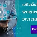 คู่มือแก้ไขเว็บไซต์ WordPress DIVI Theme